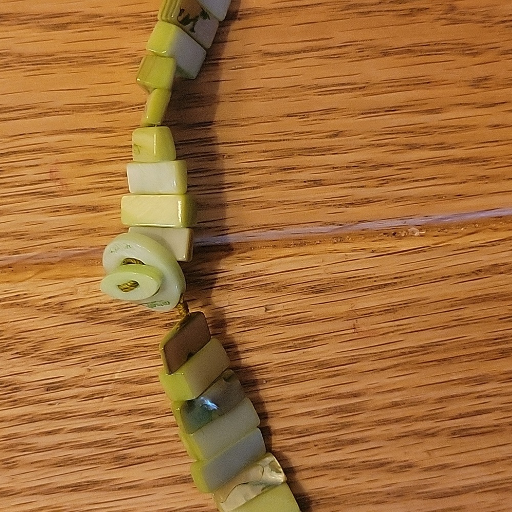 Green Shell Necklace - image 2